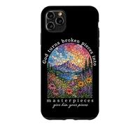 Carcasa para iPhone 11 Pro MAX Dios Convierte Las Piezas rotas en Obras maestras Oración Cristiana