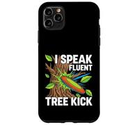 Carcasa para iPhone 11 Pro MAX Disc Golf Player I Speak Fluent Tree Kick Humor