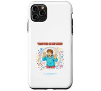Carcasa para iPhone 11 Pro MAX Diseño de Conciencia Atrapado en mi Mente Pensando Demasiado
