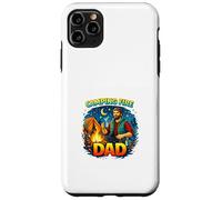 Carcasa para iPhone 11 Pro MAX Diseño de Estilo de Vida Camping Dad Outdoor Fire Adventure