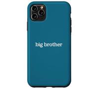 Carcasa para iPhone 11 Pro MAX Diseño de Hermano Familiar con tipografía Minimalista Grande
