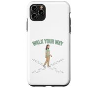 Carcasa para iPhone 11 Pro MAX Diseño de motivación de Camino Personal Walk Your Way