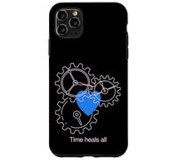 Carcasa para iPhone 11 Pro MAX Diseño de neón Time Heals All Heart & Gear