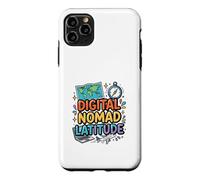 Carcasa para iPhone 11 Pro MAX Diseño de Viaje Digital Nomad Latitude Freedom