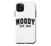 Carcasa para iPhone 11 Pro MAX Diseño Divertido para Amantes del Café a Las 7am