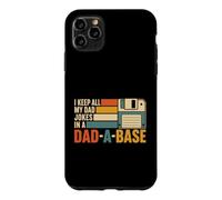 Carcasa para iPhone 11 Pro MAX Diseño I Keep All My Dad Jokes In A Dad-A-Base
