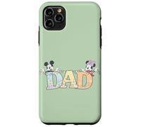 Carcasa para iPhone 11 Pro Max Disney Dad Mickey & Minnie Pastel Letters Family Disney Trip