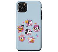 Carcasa para iPhone 11 Pro Max Disney Mickey & Friends Spring Easter Friendly Flower Faces