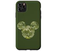 Carcasa para iPhone 11 Pro Max Disney Mickey Mouse Icon Green Camo Camouflage Pattern