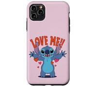 Carcasa para iPhone 11 Pro Max Disney Stitch "Love Me!" Funny Valentine's Day