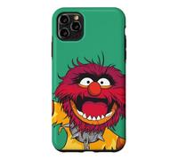 Carcasa para iPhone 11 Pro Max Disney The Muppets Animal Electric Mayhem Big Face Green