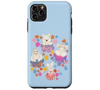 Carcasa para iPhone 11 Pro Max Disney Winnie the Pooh Spring Easter Friendly Flower Faces