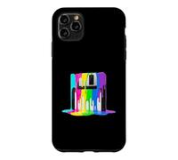 Carcasa para iPhone 11 Pro MAX Disquete Retro de Pintura goteando