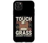Carcasa para iPhone 11 Pro MAX Disquete Retro Touch Grass Disconnect para conectar