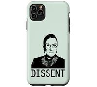 Carcasa para iPhone 11 Pro MAX Dissent Ruth Bader Ginsburg RBG Icono Feminista Memes