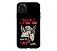 Carcasa para iPhone 11 Pro MAX Distorsión Social Oficial Cuando los ángeles cantan