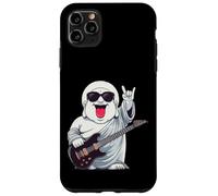 Carcasa para iPhone 11 Pro MAX Divertido Buda Rock Music Guitarrista Diseño Retro