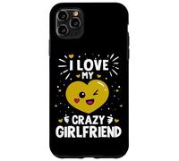 Carcasa para iPhone 11 Pro MAX Divertido De San Valentín Amo A Mi Novia Loca