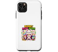 Carcasa para iPhone 11 Pro MAX Divertido diseño de Poderes de Pascua de Bunny Boss Mode