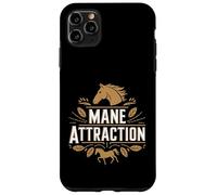 Carcasa para iPhone 11 Pro MAX Divertido Entrenador de Caballos Mane Attraction
