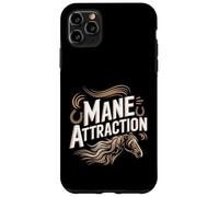 Carcasa para iPhone 11 Pro MAX Divertido Entrenador de Caballos Mane Attraction