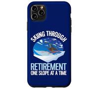 Carcasa para iPhone 11 Pro MAX Divertido esquí Alpino a través de la jubilación una Pendiente a la Vez