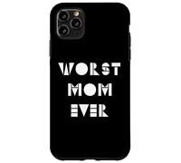 Carcasa para iPhone 11 Pro MAX Divertido, la Peor mamá, el día de la Madre, Retro, Vintage