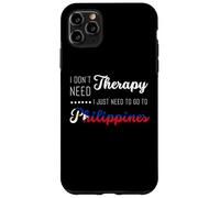 Carcasa para iPhone 11 Pro MAX Divertidos Viajeros de Viaje de Vacaciones de Verano en Filipinas
