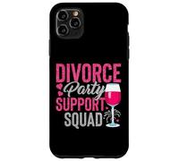 Carcasa para iPhone 11 Pro MAX Divorce Party Support Squad Funny Divorce Party Hombres Mujeres