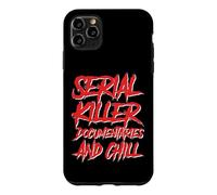 Carcasa para iPhone 11 Pro MAX Documentales de Asesinos en Serie y Podcast Chill Crimen Verdadero