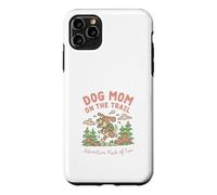 Carcasa para iPhone 11 Pro MAX Dog Mom on The Trail Adventure Pack de 2 Senderismo Dog Mom