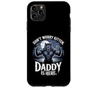 Carcasa para iPhone 11 Pro MAX Don't Worry Kitten Daddy is Here: Werewolf Protector Fantasy