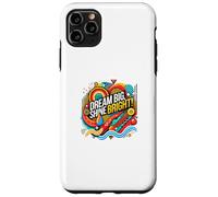 Carcasa para iPhone 11 Pro MAX Dream Big, Shine Bright - Cita Motivacional Abstracta - S35