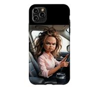 Carcasa para iPhone 11 Pro MAX Driving To Work Meme Funny