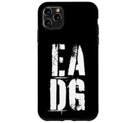Carcasa para iPhone 11 Pro MAX EADG - Bajista o Bajista de Estilo Grunge Envejecido