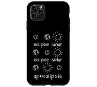 Carcasa para iPhone 11 Pro MAX Eclipse Solar Lunar y Apocalipsis - Ciencia Divertida
