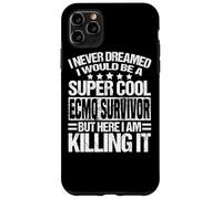 Carcasa para iPhone 11 Pro MAX Ecmo Survivor Apparel - Divertido diseño único de supervivientes