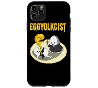 Carcasa para iPhone 11 Pro MAX Eggyolkcist - Huevo con Humor Negro y Parodia de Exorcismo