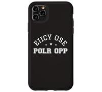 Carcasa para iPhone 11 Pro MAX Eiicy Ose Polr OPP Argot Urbano Significado Oculto Mensaje Película
