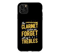 Carcasa para iPhone 11 Pro MAX El Clarinete me Hace Olvidar Todos mis Agudos