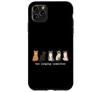 Carcasa para iPhone 11 Pro MAX El Comité de Jueces Amantes de los Gatos Panel de Jueces Dueño de Mascotas