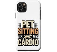 Carcasa para iPhone 11 Pro MAX El Cuidado de Mascotas es mi Cardio Divertido Cuidador de Mascotas