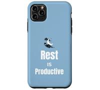 Carcasa para iPhone 11 Pro MAX El Descanso es motivación productiva de autocuidado para el Bienestar de Las Mujeres