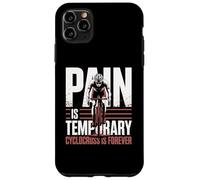 Carcasa para iPhone 11 Pro MAX El Dolor es ciclocross Temporal para Siempre Bicicleta ciclocross Bicicleta