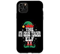 Carcasa para iPhone 11 Pro MAX El Elfo Maestro de Octavo Grado Divertido Navidad a Juego Familia