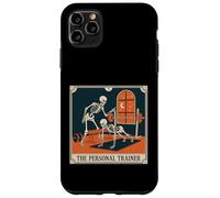 Carcasa para iPhone 11 Pro MAX El Entrenador Personal Esqueleto Tarot Tarjeta Vintage Graphic