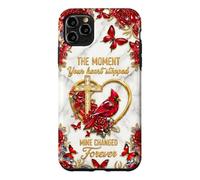 Carcasa para iPhone 11 Pro MAX El Momento en Que mi corazón cambió para Siempre Memorial Cardinal