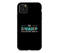 Carcasa para iPhone 11 Pro MAX El pantano está Llamando y Debo IR a un Cazador de caimanes