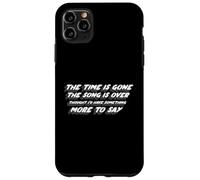 Carcasa para iPhone 11 Pro MAX El Tiempo se ha ido, la canción ha Terminado | Dark Side of Pink