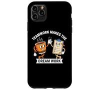 Carcasa para iPhone 11 Pro MAX El Trabajo en Equipo Hace Que el Trabajo soñado Cita Humor Team Building